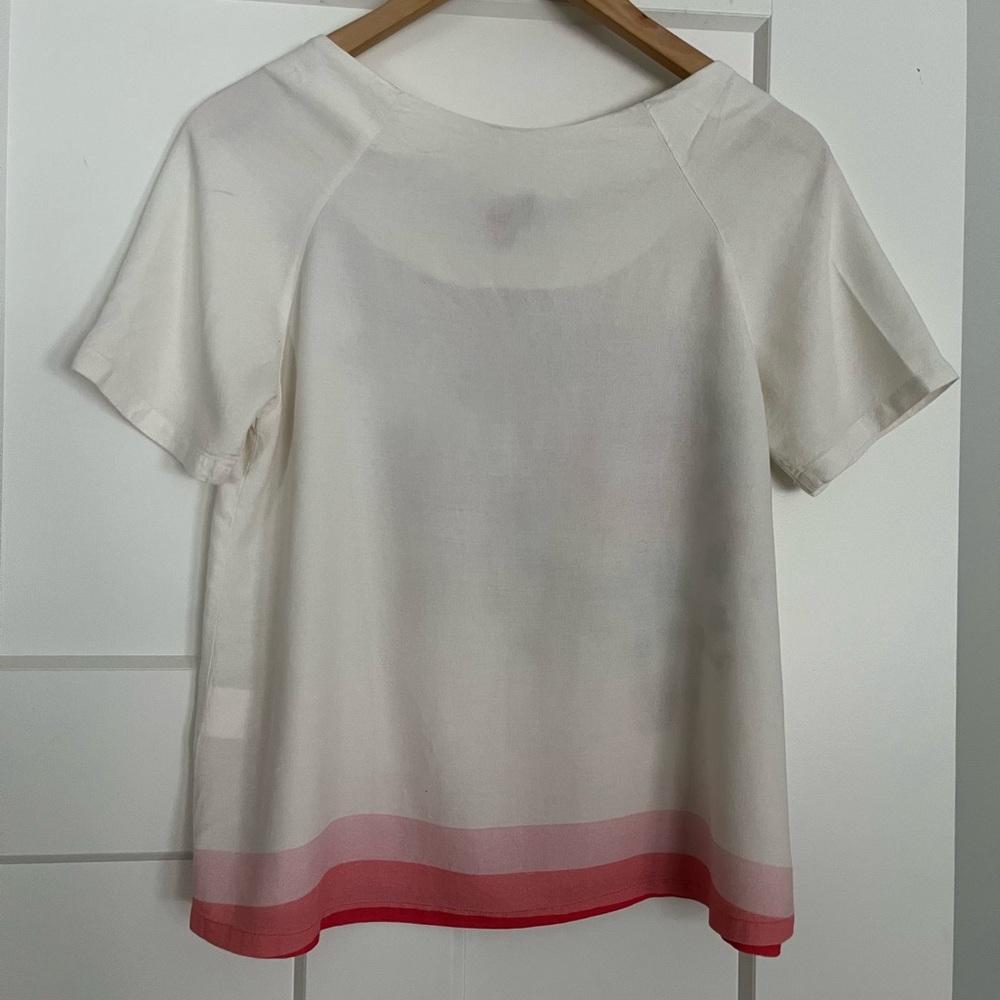 FARM Rio Floral Short Sleeve Blouse - Size S - EUC - Picture 3 of 7